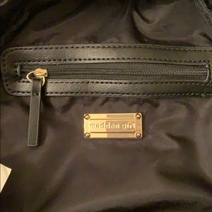 Madden Girl Bags - 🔳Worn Once! Black Velvet and Gold Mini Backpack🔳 Madden Girl Bags - 🔳Worn Once! Black Velvet and Gold Mini Backpack🔳